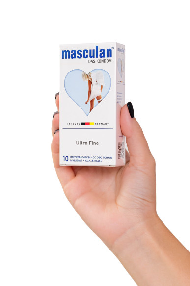 Особо тонкие презервативы Masculan Ultra Fine - 10 шт. Особо тонкие презервативы Masculan Ultra Fine - 10 шт.