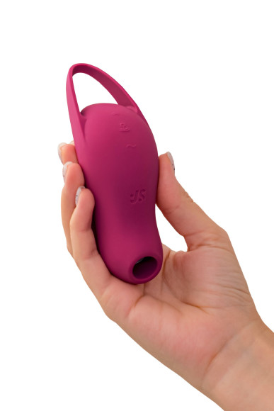 Малиновый вакуум-волновой стимулятор клитора с вибрацией Pocket Pro 1 Малиновый вакуум-волновой стимулятор клитора с вибрацией Pocket Pro 1
