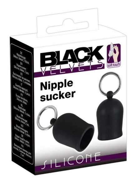 Помпы для сосков Black Velvets Nipple Suckers Помпы для сосков Black Velvets Nipple Suckers