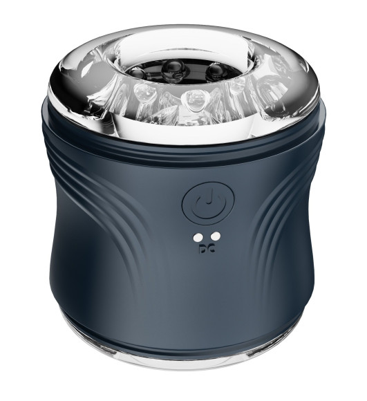 Сквозной мастурбатор в колбе с вибрацией Сквозной мастурбатор в колбе с вибрацией