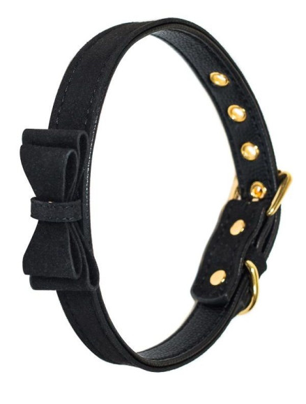 Черный ошейник Decadence с бабочкой Черный ошейник Decadence с бабочкой