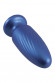 Синяя анальная пробка G Stuck Silicone Anal Plug - 13,5 см.