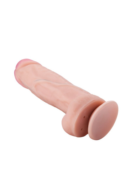 Фаллоимитатор HUMAN FORM с подошвой-присоской - 21,5 см. Фаллоимитатор HUMAN FORM с подошвой-присоской - 21,5 см.