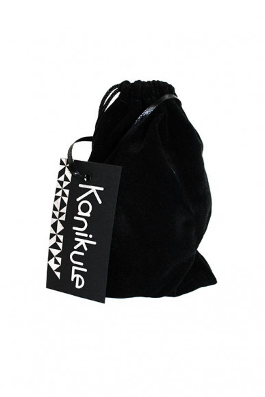 Розовая силиконовая анальная пробка с прозрачным кристаллом - 8,3 см.