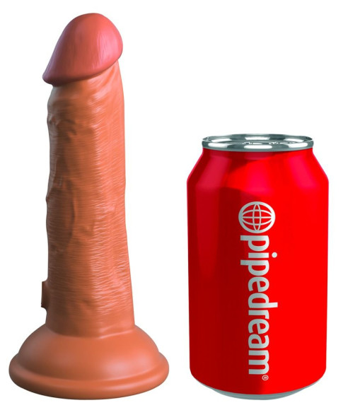 Фаллоимитатор цвета карамели 6 Vibrating Silicone Dual Density Cock - 17,8 см. Фаллоимитатор цвета карамели 6 Vibrating Silicone Dual Density Cock - 17,8 см.
