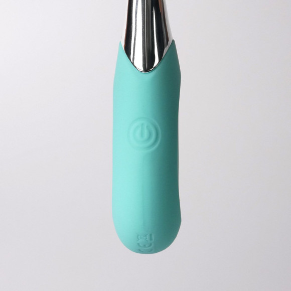 Бирюзовый клиторальный вибростимулятор Youvic Бирюзовый клиторальный вибростимулятор Youvic