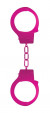 Розовые наручники OUCH! Pink