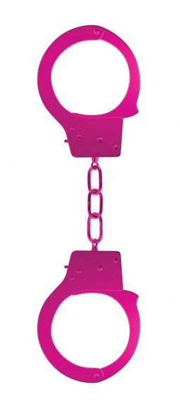Розовые наручники OUCH! Pink