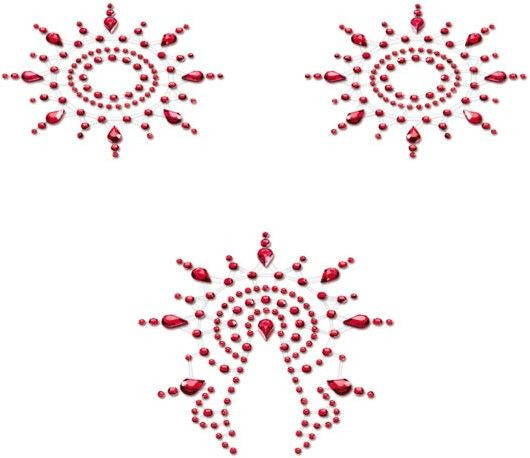 Набор наклеек из красных страз Petits Joujoux Gloria Набор наклеек из красных страз Petits Joujoux Gloria