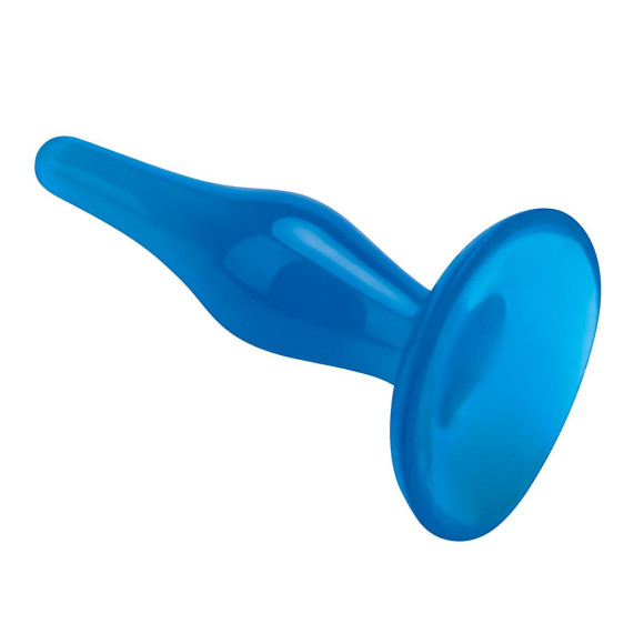 Голубой анальный плаг Easy Insertion Plug - 12 см. Голубой анальный плаг Easy Insertion Plug - 12 см.