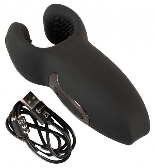 Мужской вибратор-стимулятор Man Wand with Vibration and Moving Wings