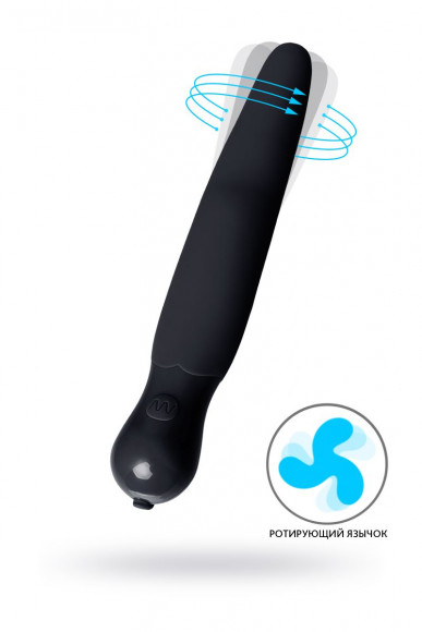 Черный вибратор PPP PERO-PERO ZENGI - 21,5 см. Черный вибратор PPP PERO-PERO ZENGI - 21,5 см.