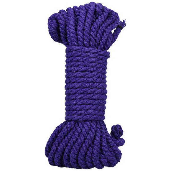 Фиолетовая верёвка для связывания и фиксации Bind&Tie - 9,14 м. Фиолетовая верёвка для связывания и фиксации Bind&Tie - 9,14 м.