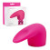 Розовая насадка на wand-вибратор для имитации орального секса Flick Розовая насадка на wand-вибратор для имитации орального секса Flick