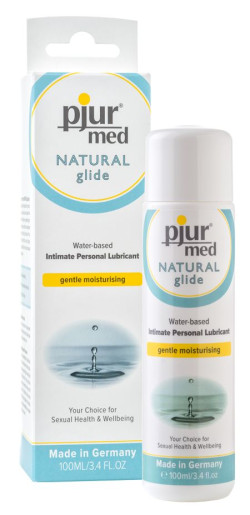 Нейтральный лубрикант на водной основе pjur MED Natural glide - 100 мл. Нейтральный лубрикант на водной основе pjur MED Natural glide - 100 мл.