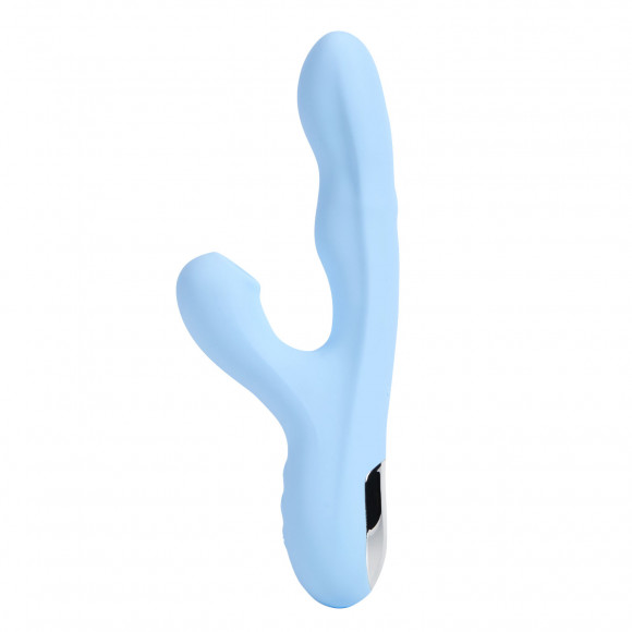 Голубой вибратор с ротацией и вакуумной стимуляцией BeYourLover Rosubi Голубой вибратор с ротацией и вакуумной стимуляцией BeYourLover Rosubi