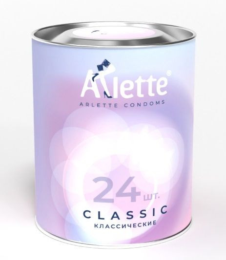 Классические презервативы Arlette Classic - 24 шт. Классические презервативы Arlette Classic - 24 шт.