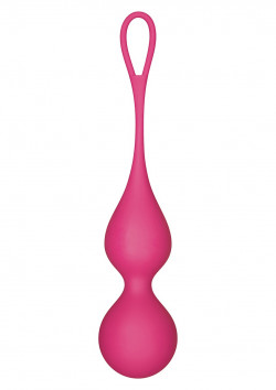 Розовые вагинальные шарики SPHERE II STIMULATING LOVEBALL 