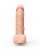 Реалистичный гелевый дилдо с мошонкой и присоской - 21 см. Реалистичный гелевый дилдо с мошонкой и присоской - 21 см.
