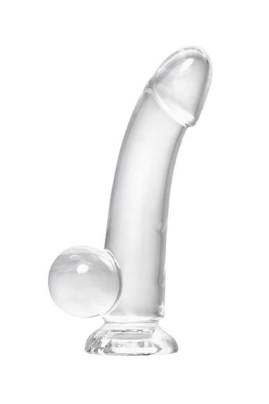 Прозрачный реалистичный фаллоимитатор Cryst - 15 см. Прозрачный реалистичный фаллоимитатор Cryst - 15 см.