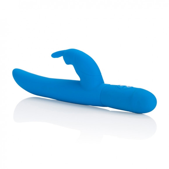 Синий силиконовый вибратор Posh 10-Function Bounding Bunny Синий силиконовый вибратор Posh 10-Function Bounding Bunny